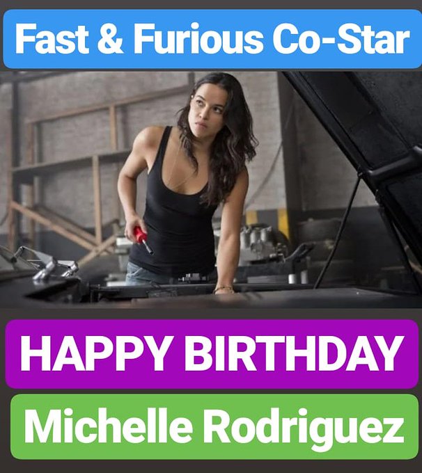 Michelle Rodriguez’s Birthday Celebration | HappyBday.to