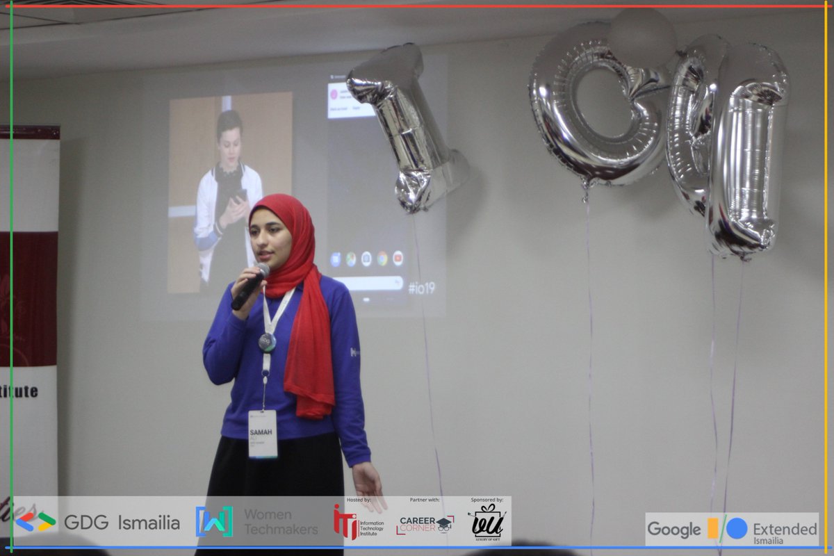 GDGIsmailia's tweet photo. Now our 1st session for I/O summary with Eng: @samahh_ali
@gdg @gdgmena @abid_salim @googledevs @GoogleArabia
#io19 #io19extended #GDG_Ismailia #WTMIsmailia #KeepInTouchwithGoogle https://t.co/nvt5rNnbVR