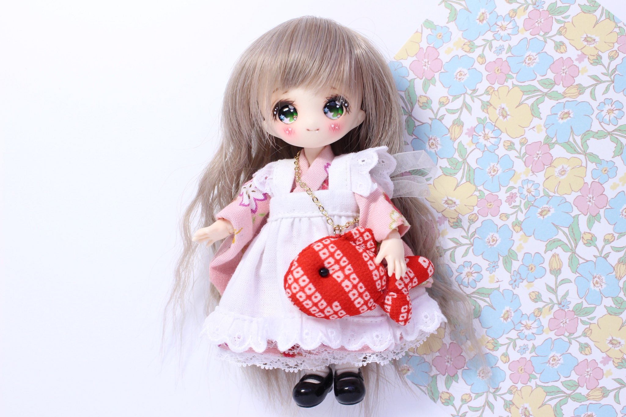 秋✴️の大特価Sale‼️❤️ピンクの毛糸のお洋服が可愛い コンポジションドール おひたし on X: 