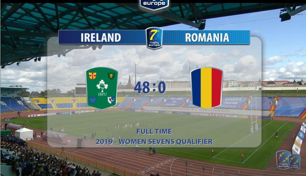 Ireland Women's 7s have a strong start to the Olympic Qualifier in Kazan with a 48-0 win over Romania.

Czech Republic up next at 12.51pm.

📺: RugbyEurope.TV

#IreW7s #Kazan7s #DestinationTokyo