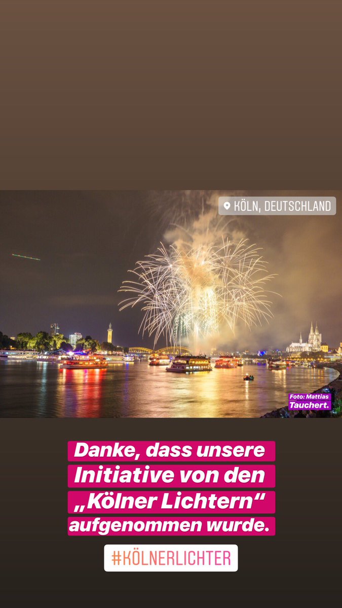 Koeln_Offenbach's tweet photo. Die „Kölner Lichter“ sind heute unserem Jacques Offenbach und seiner Musik gewidmet. 🎇

Wir freuen uns sehr und danken den Verantwortlichen der „Kölner Lichter“, dass sie unsere Initiative aufgenommen haben. ❤️#yeswecancan #kölnerlichter https://t.co/pn3GnUQ2QA