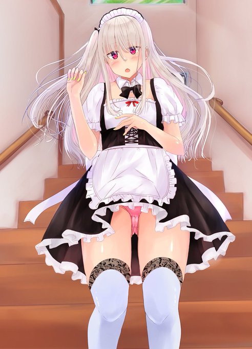 メイド服 #オリジナル #女の子 #メイド #メイド服 https://t.co/MZgcZ5QiIm 