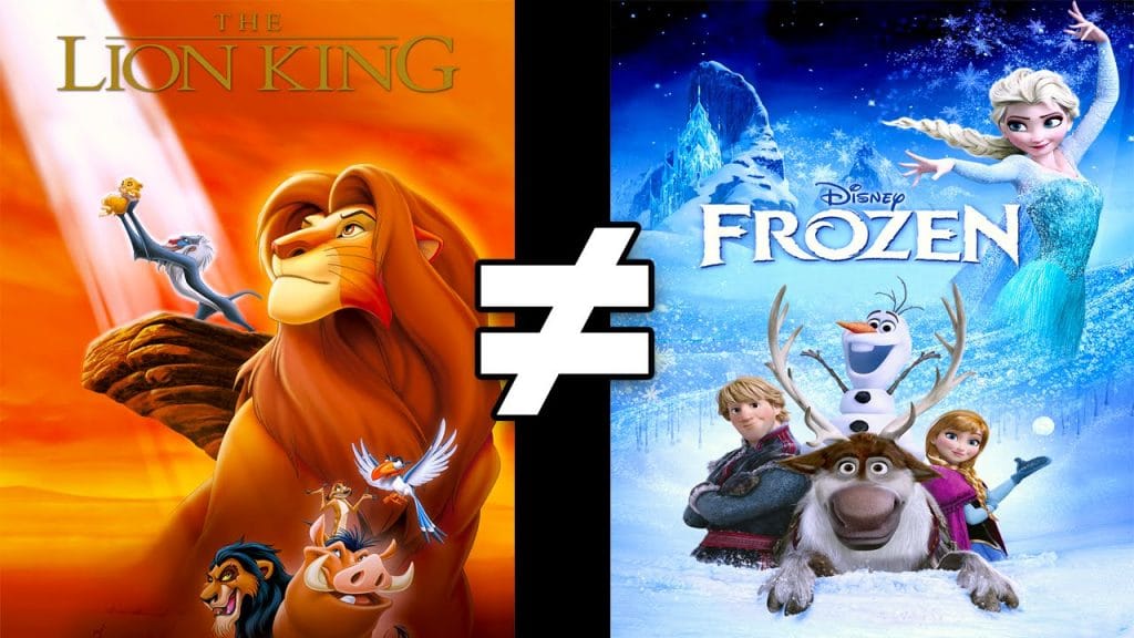 The Lion King &amp; Frozen Are Different - scribd.com/doc/336122747/