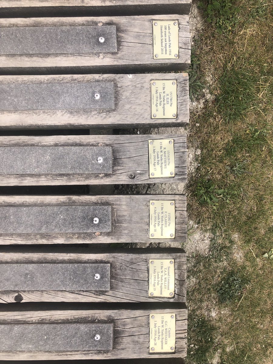 Memorial plaques for Leeds pals spotted at lochnagar