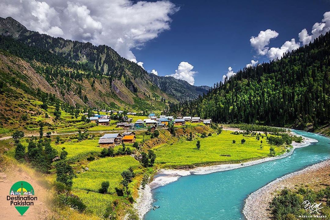 destination_pak's tweet photo. This place is known for its enchanting beauty with its lush green grass beds, majestic pine trees and flowing river streams of the bluest and clearest waters. 
#destinationgreenpakistan #destinationpakistan #destinationpakistan19 #pakistan https://t.co/FFQPVOQi9D