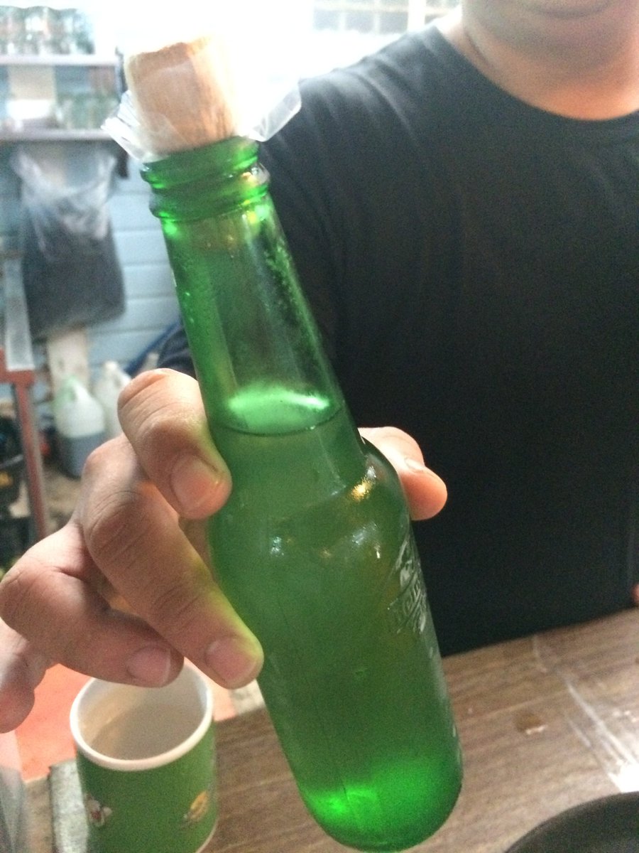 thewinetattoo's tweet photo. Tasting more #weird #food and #drink in #Kuching #Borneo Anyone tried #moonshine #Tuak fermented rice wine @winewankers @JMiquelWine @CHARLIEWINES @TheSavvyChef1 with Tempoyak fermented #Durian & #Petai beans, spicy raw fish #Umai and #SuperStrange Sago worms at fab #Lepau resto https://t.co/HS0mSnxZGJ