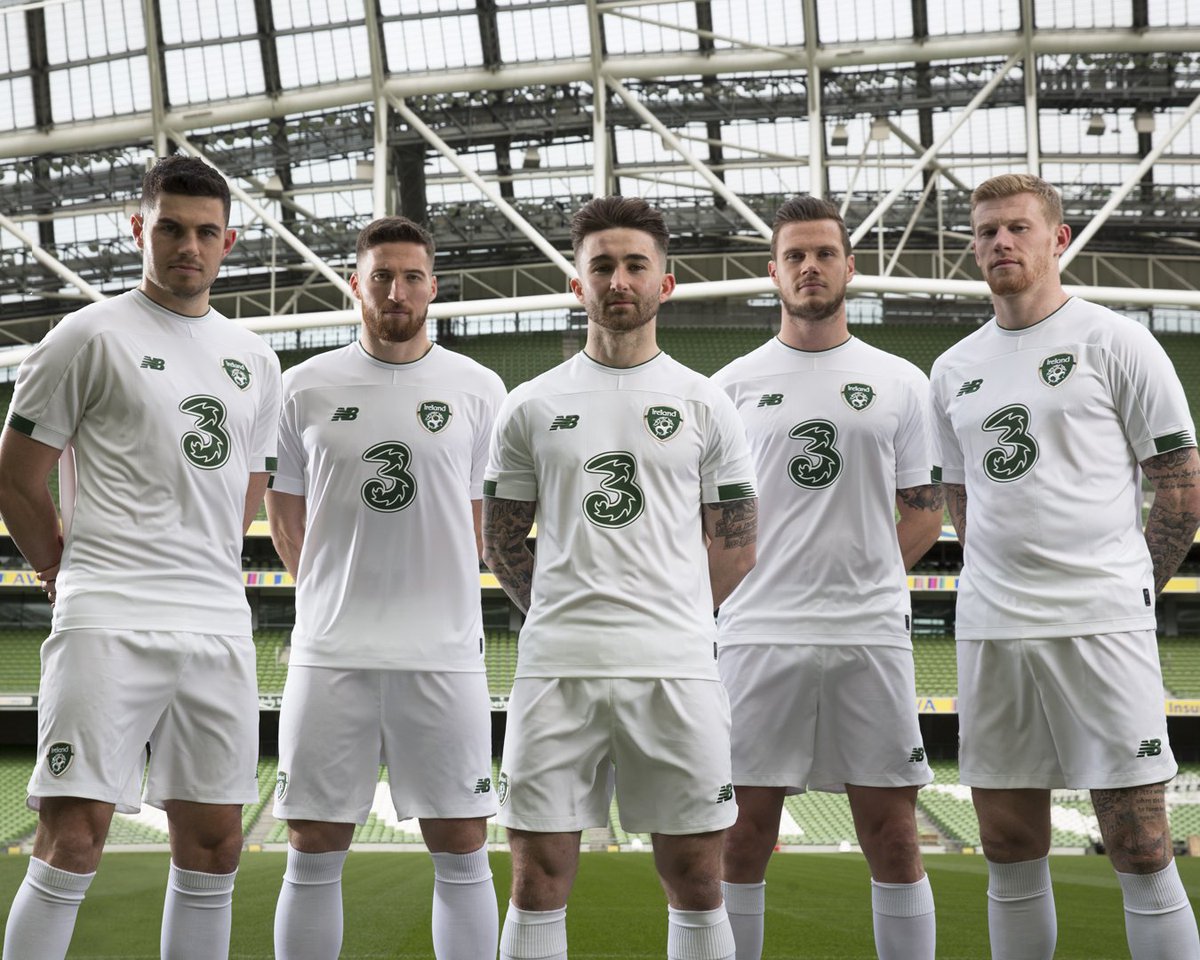 new ireland football top