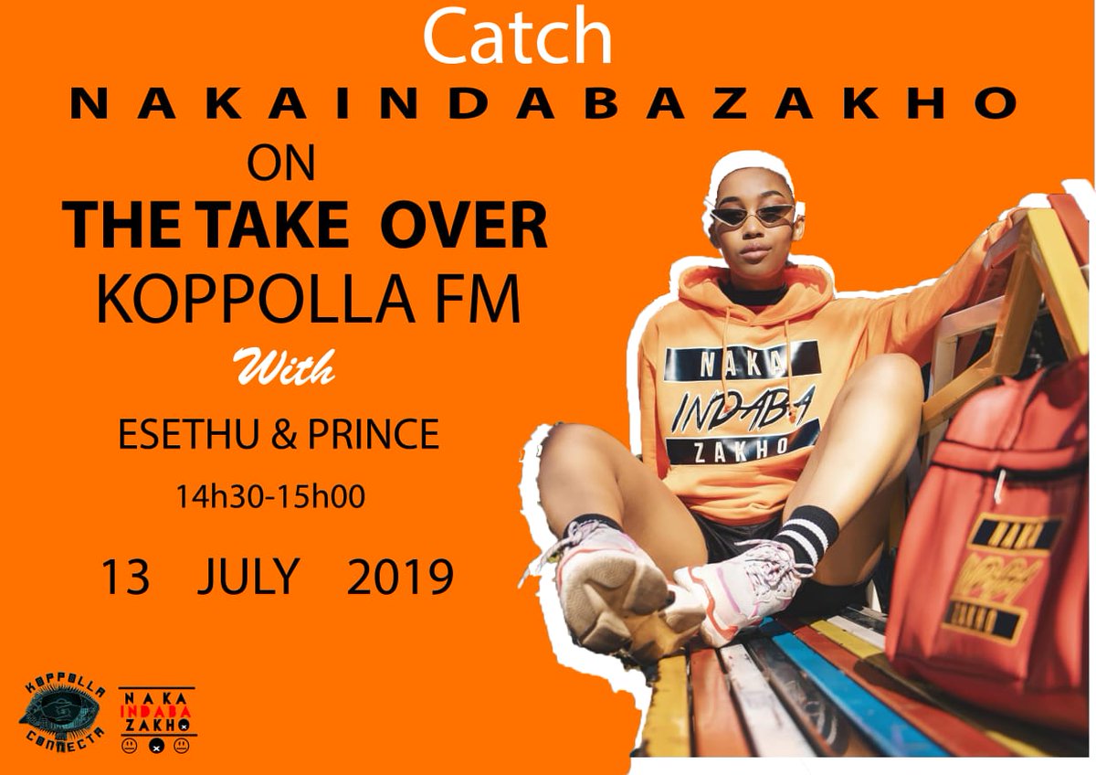 SolanaBossWeb3's tweet photo. Catch our very own @NAKAINDABAZAKHO Clothing Brand @koppollaC with your favorite hosts @RealPrincy & #Esethu on #TheTakeOver Talk
Stream Live @ https://t.co/QT1NSVPIfR
#SaturdayMotivation #SaturdayThoughts #DanielTurns30 #clothingline #Brands #SaturdayThoughts https://t.co/YhMyfdj5Xd