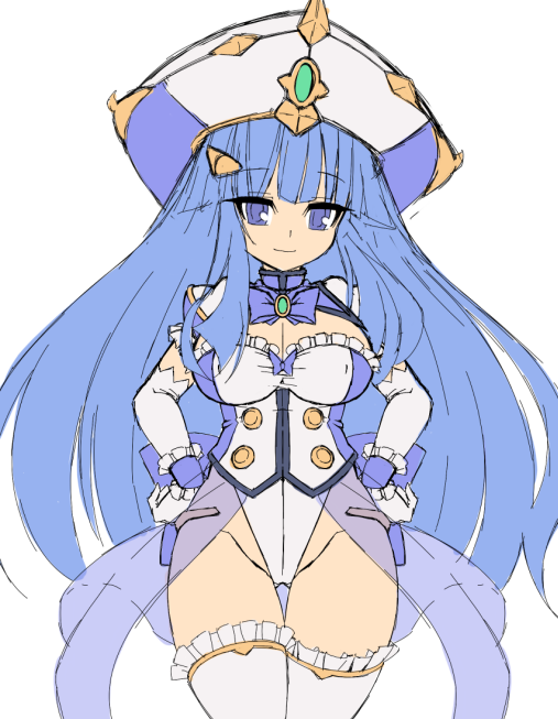 ずっと描きたかった青い子の練習を終えた僕は… 