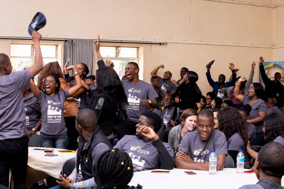Our #risetothechallenge campaign ended with a Team Advisory win🥇🙌!But that is just the start as they launched a women’s empowerment&education initiative where they'll conduct a series of talks for young girls starting with 25 local schools. #eyripples #eyzimbabwe @EY_Africa