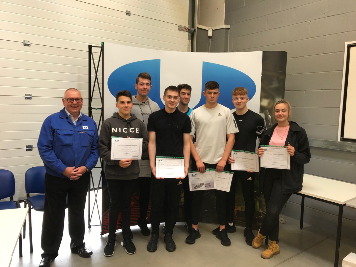 Our last Cadet Programme this academic year - fab group from <a href="/StRobofNew/">StRobertofNewminster</a> 1st year 6th form students.  Earlier in the week we saw them in action using robots and taking finger jigs apart Well done everyone and good luck with your 2nd year studies.