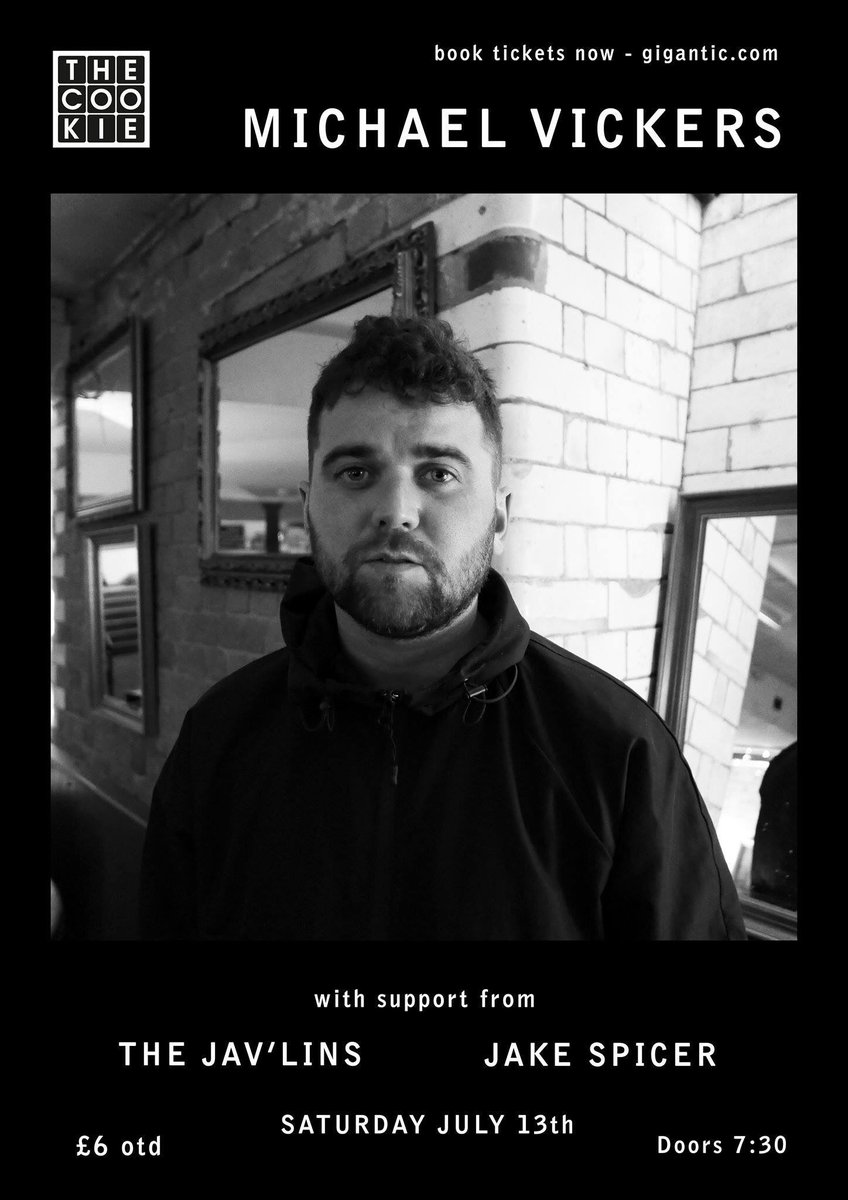 thejavlins's tweet photo. Tonight!! @MichaelVickers_ with support from yours truly..
Get down to @_thecookie 
#javcity #whenryagonnafindus https://t.co/k7tniSb7h2