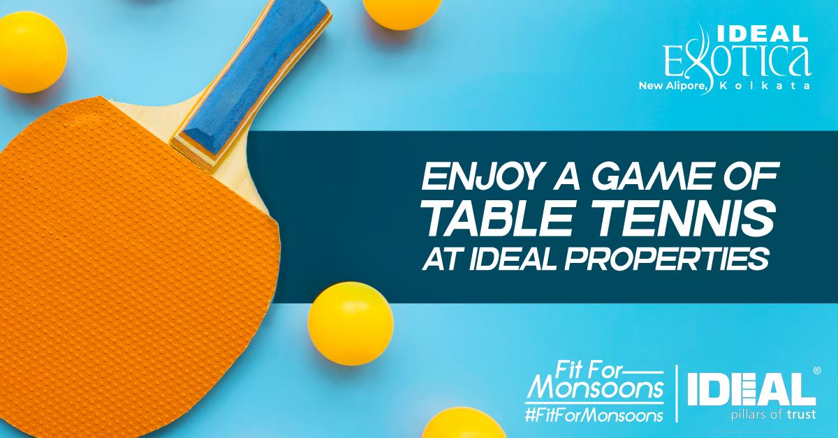 idealgroupideal's tweet photo. Staying indoors is fun during monsoons if you have activities to enjoy! Ideal properties come equipped with Table Tennis rooms that make dreary monsoon evenings fun. Know other reasons why Ideal is #FitForMonsoons -
https://t.co/dufklKGSPh
#TableTennis #IdealExotica #IdealGroup https://t.co/LlWiuXpC0m