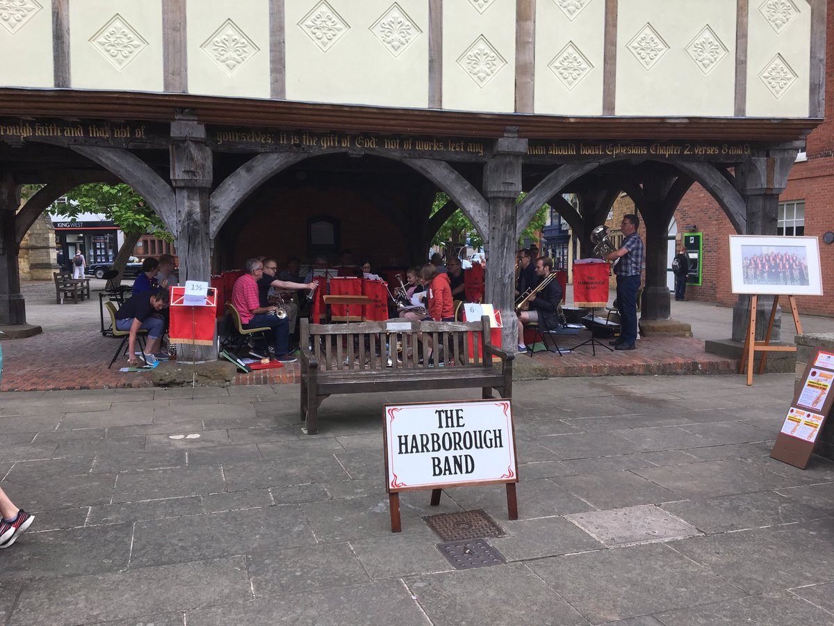 Making a nice noise in town #harborough