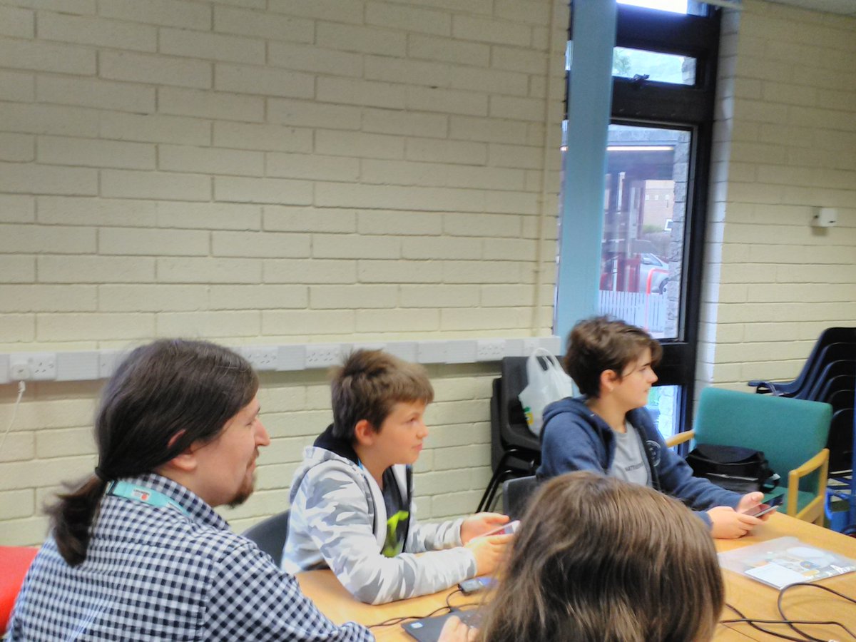 LancsLibraries's tweet photo. Our Garstang #HackTheLibrary group getting started on the ice breaker activities ready for a fun day sharing their ideas for young volunteering https://t.co/YJp5vAW38a