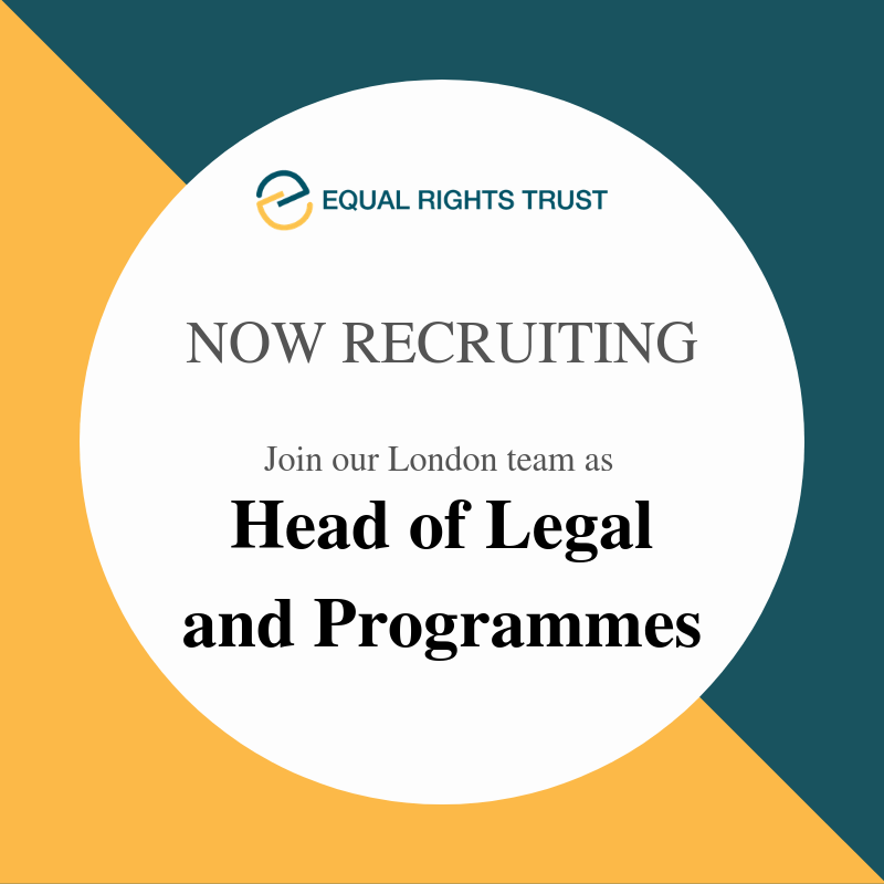 EqualRights's tweet photo. LAST DAY TO APPLY! 
Are you a qualified lawyer? Want to help develop an international #HumanRights organisation which focuses on the use of the law to achieve change? Join our London team as Head of Legal and Programmes! https://t.co/S5dbSMTg1V 
#CharityJobs #LawJobs https://t.co/dSp9aVqBDJ