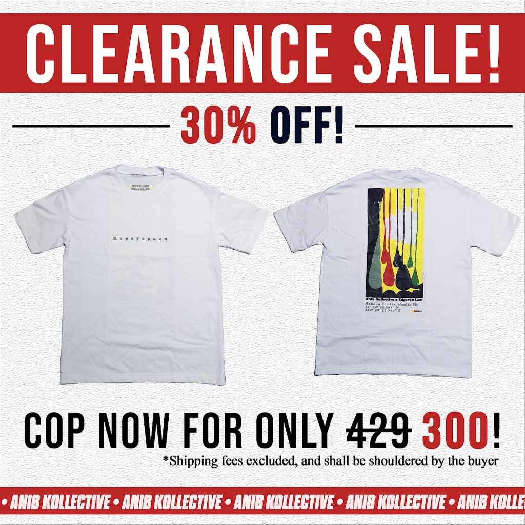 anibkollective's tweet photo. GET YOUR SHIRTS NOW! Shirts are produced by a collaboration with a painter from the streets of Ermita - Edgardo Lam and the Anib Kollective. Available in White/Navy Blue [S,M,L,XL, &amp; 2XL]

Order now: https://t.co/feGkaYmZOl https://t.co/Y6E0U2vK86