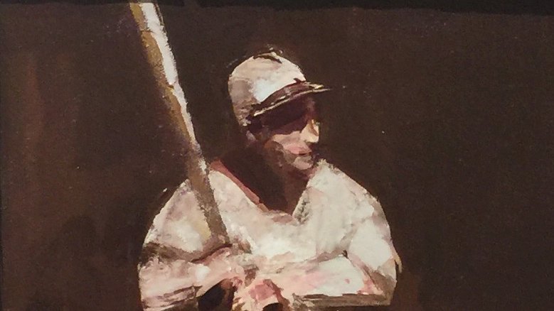 BertGallery's tweet photo. Dean Richardson paintings at Bert Gallery.  Stop it 10 - 4 to see the Providence School: Gritty, Imaginative and  Enduring. #BaseBall #gallery #Providence #museum https://t.co/akUuY2YRjV