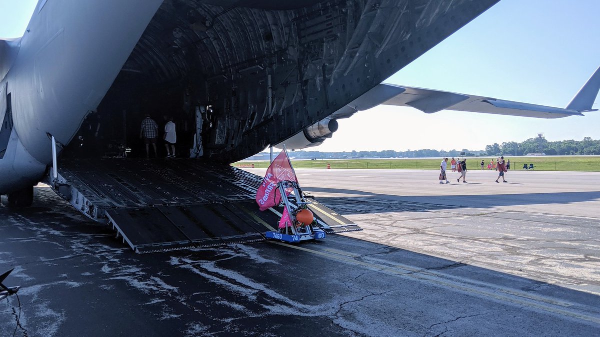 Come visit us at the Toledo Air Show! 
<a href="/FIRSTweets/">FIRST</a> #omgrobots