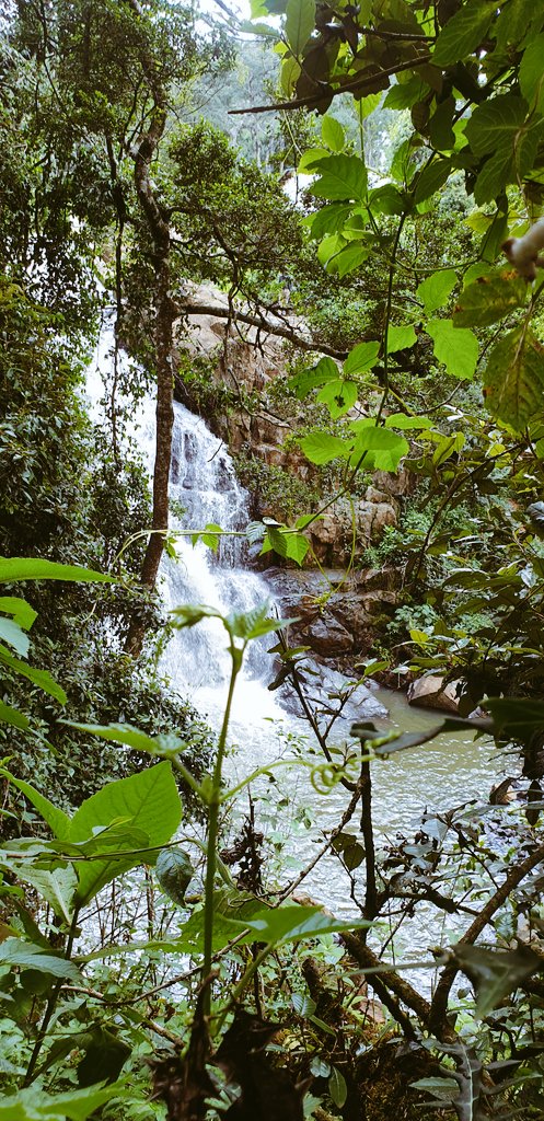 The 2nd falls, where our hike started at. It's tiered, first two pics are what you see first, then they cascade to the 2other pics.