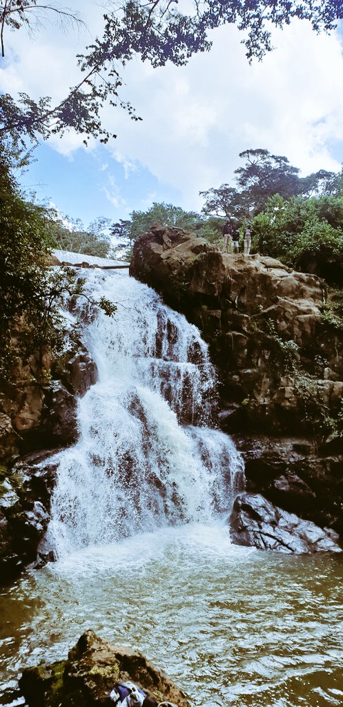 The 2nd falls, where our hike started at. It's tiered, first two pics are what you see first, then they cascade to the 2other pics.