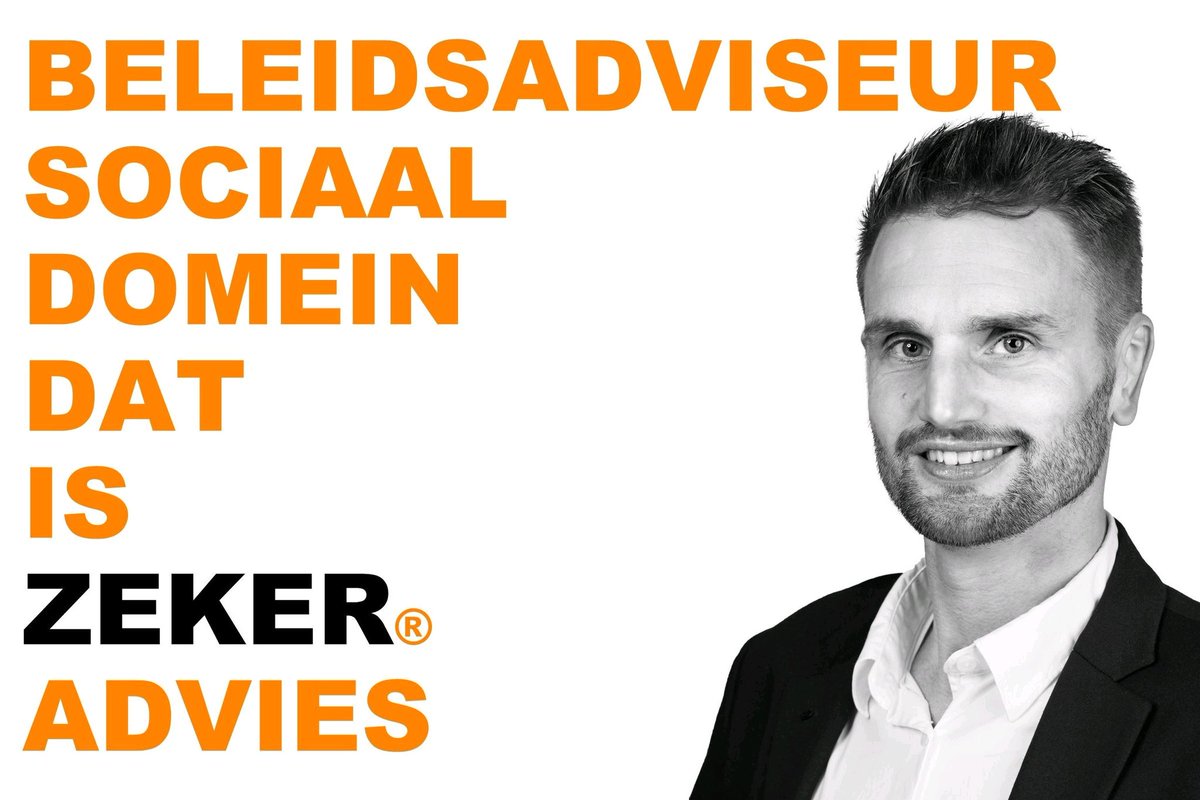 [GEZOCHT] Vanwege uitbreiding van het ZEKER Advies team, zoek ik een enthousiaste collega die ervaring heeft als beleidsmedewerker sociaal domein. Iets voor jou of iemand uit je netwerk? Mail mij voor meer info: janjitse@zeker.eu | RT = fijn!