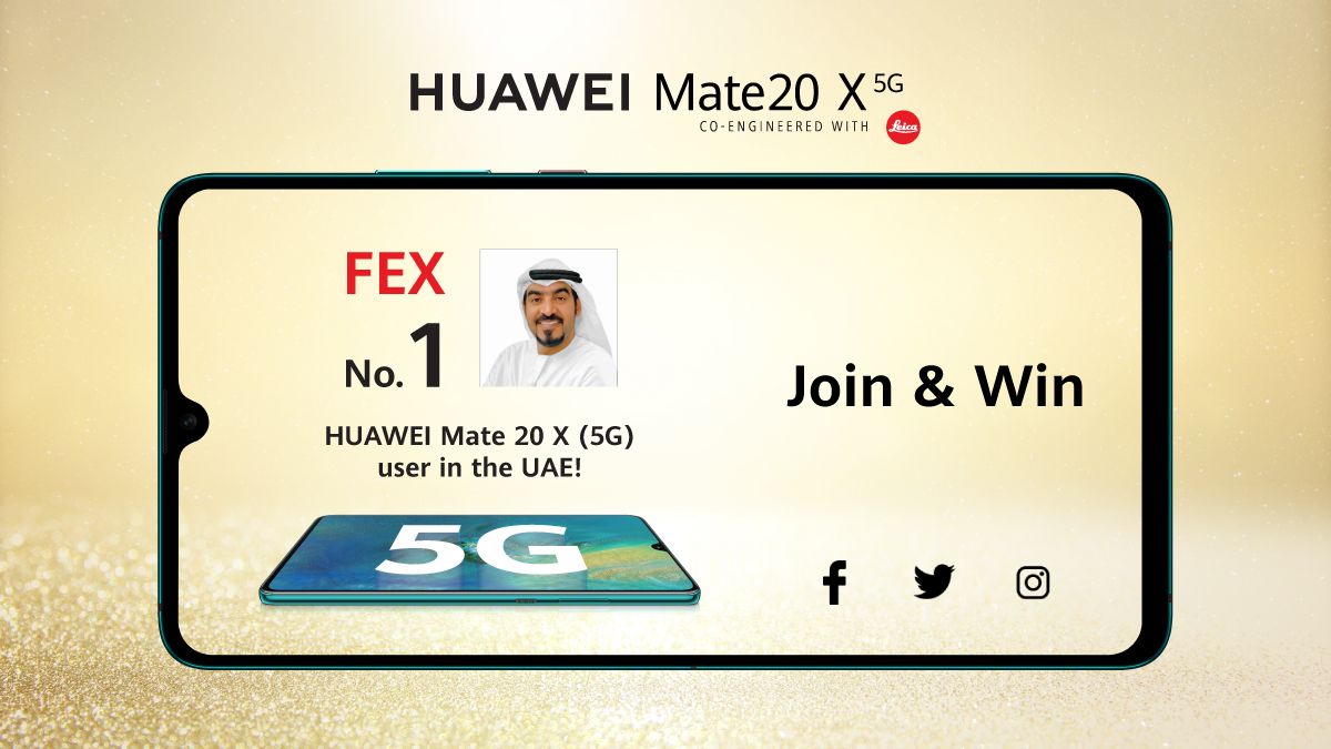 HuaweiArabia's tweet image. Join &amp;amp; Win a #HUAWEIMate20X5G
1. Click on the link here to the activity page: tinyurl.com/y28gnp69
2. Enter your email &amp;amp; subscribe 
3. Click the icon to share &amp;amp; tag at least 3 friends
4. The winner will be announced on 1st August and receive a #HuaweiMate20X5G!