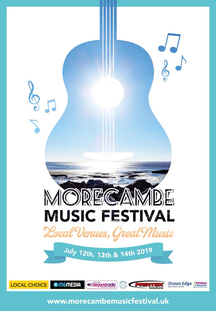 Lancaster Music Fest (@lancsmusicfest) on Twitter photo Get down to <a href="/Morecambe_Music/">Morecambe Music Festival</a> and check out one of our Friday Night support acts for <a href="/LancsMusicFest/">Lancaster Music Fest</a>, <a href="/soldtothesky/">Sold To The Sky</a>! <a href="/Morecambe_Hotel/">the Morecambe Hotel</a> at 4pm Sat. #MidlandHotel at 2pm Sun. Loads of bands & venues involved for Morecambe Music Festival, set to be a great weekend Get down to <a href="/Morecambe_Music/">Morecambe Music Festival</a> and check out one of our Friday Night support acts for <a href="/LancsMusicFest/">Lancaster Music Fest</a>, <a href="/soldtothesky/">Sold To The Sky</a>! <a href="/Morecambe_Hotel/">the Morecambe Hotel</a> at 4pm Sat. #MidlandHotel at 2pm Sun. Loads of bands & venues involved for Morecambe Music Festival, set to be a great weekend