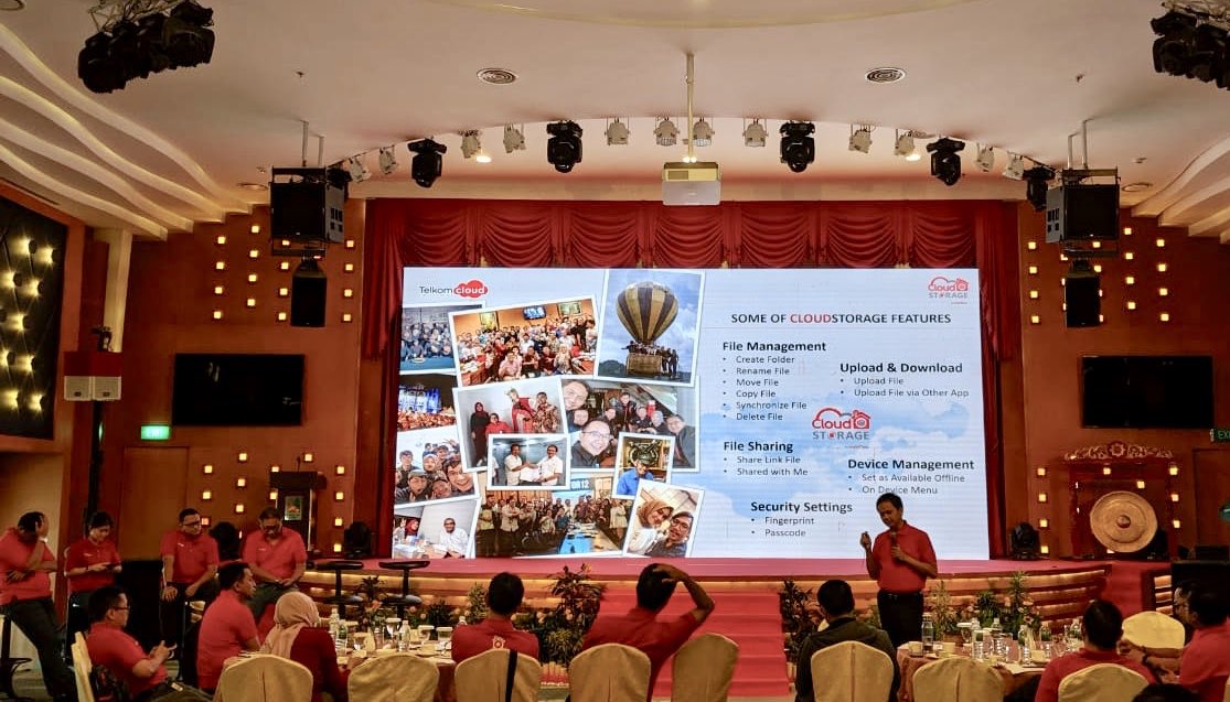 Launching CloudStorage untuk IndiHome, begitu mudahnya mendapatkan cloud, selamat (10/07/19)