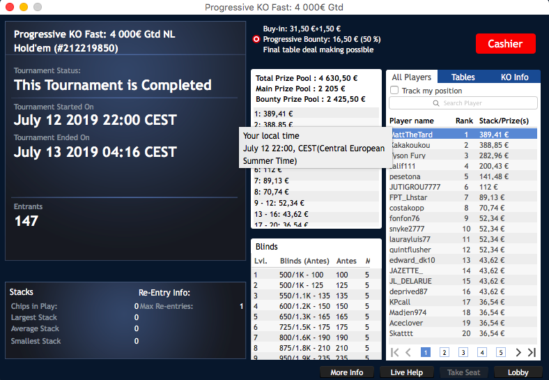 Trafford95's tweet photo. Hier c'était vraiment dur, alors que je dépassais les 60h de jeu depuis lundi pour le TLB High @PMU_Poker j'abordais la fin de session avec 0 itm et -1K2, je m'obstine sur mes 2 derniers tournois pr finalement up 800€ au bout de la nuit win le HU du 33 à 4h15 du mat #NeverGiveUp https://t.co/w8bd9V9onN