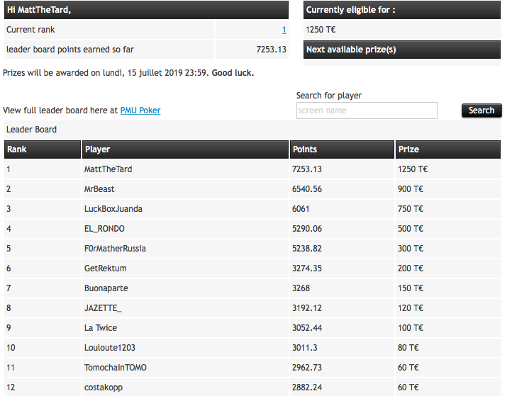 Trafford95's tweet photo. Hier c'était vraiment dur, alors que je dépassais les 60h de jeu depuis lundi pour le TLB High @PMU_Poker j'abordais la fin de session avec 0 itm et -1K2, je m'obstine sur mes 2 derniers tournois pr finalement up 800€ au bout de la nuit win le HU du 33 à 4h15 du mat #NeverGiveUp https://t.co/w8bd9V9onN