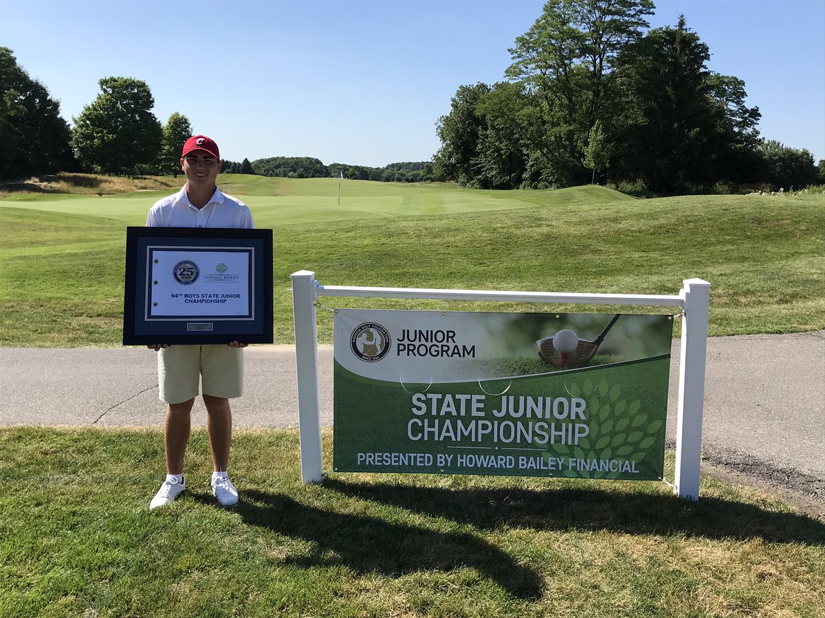 Guerin Boys Golf (@gueringolf) on Twitter photo Great week for the Golden Eagles at <a href="/injrgolf/">Indiana Junior Golf Program</a> Boys State Championship. Conner McNeely @ben_burgan <a href="/tygingerich/">Ty Gingerich</a> all advance to match play.
Ben advances to rd of 32 - Conner makes sweet 16 and Ty is your 94th Champion!! 🥇 Great week for the Golden Eagles at <a href="/injrgolf/">Indiana Junior Golf Program</a> Boys State Championship. Conner McNeely @ben_burgan <a href="/tygingerich/">Ty Gingerich</a> all advance to match play.
Ben advances to rd of 32 - Conner makes sweet 16 and Ty is your 94th Champion!! 🥇