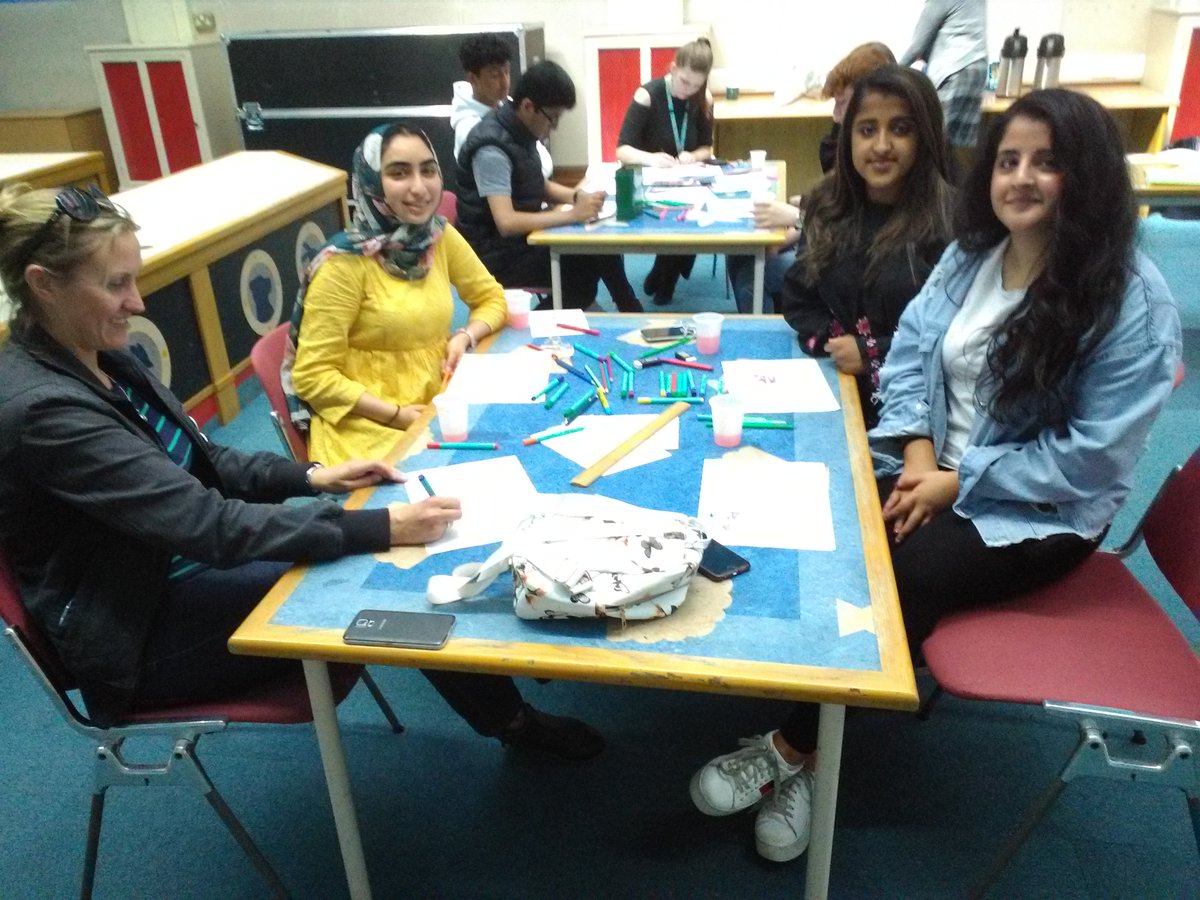 LancsLibraries's tweet photo. Lots of creative discussion and designing going on at #HackTheLibrary #BurnleyLibrary https://t.co/8jvSdORXha