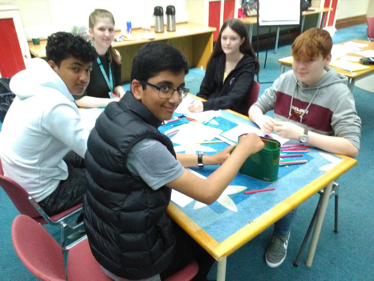 LancsLibraries's tweet photo. Lots of creative discussion and designing going on at #HackTheLibrary #BurnleyLibrary https://t.co/8jvSdORXha