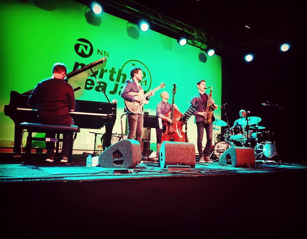 GiladHekselman's tweet photo. Last night at @northseajazz was really fun! 
Two mini sets tonight, duo with Matt Brewer at 4:30 and with @kendrickscott at 10:30. 
See you there! https://t.co/QuQnWCd9c8