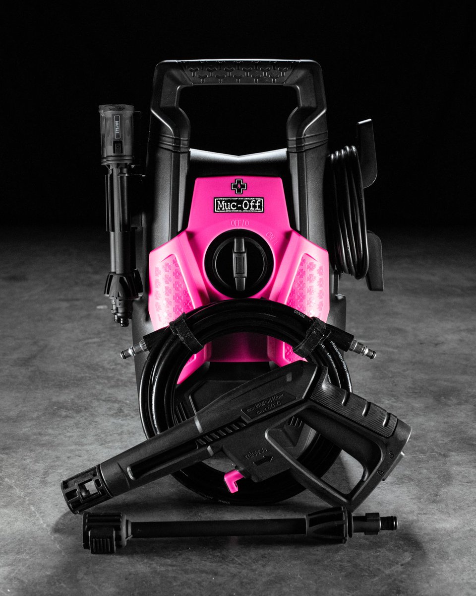 muc_off's tweet photo. Our proudest achievement yet. 

We spent two years developing a Pressure Washer that was tough on dirt but safe to use on bearings and suspensions, and we achieved just that. 

#mucoff #mucoffPW https://t.co/6Kl5SSLLaC