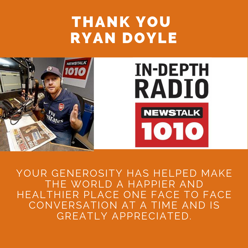 GenWellProject's tweet photo. The GenWell Project is highlighting amazing people who have helped launch the human connection movement.
Today we highlight Mr. Ryan Doyle who has lent his voice and support to the movement since day one. Thank You #gratitude #newstalk1010 #ryandoyle #Therush #iHeartRadio https://t.co/wbr7fnawUY