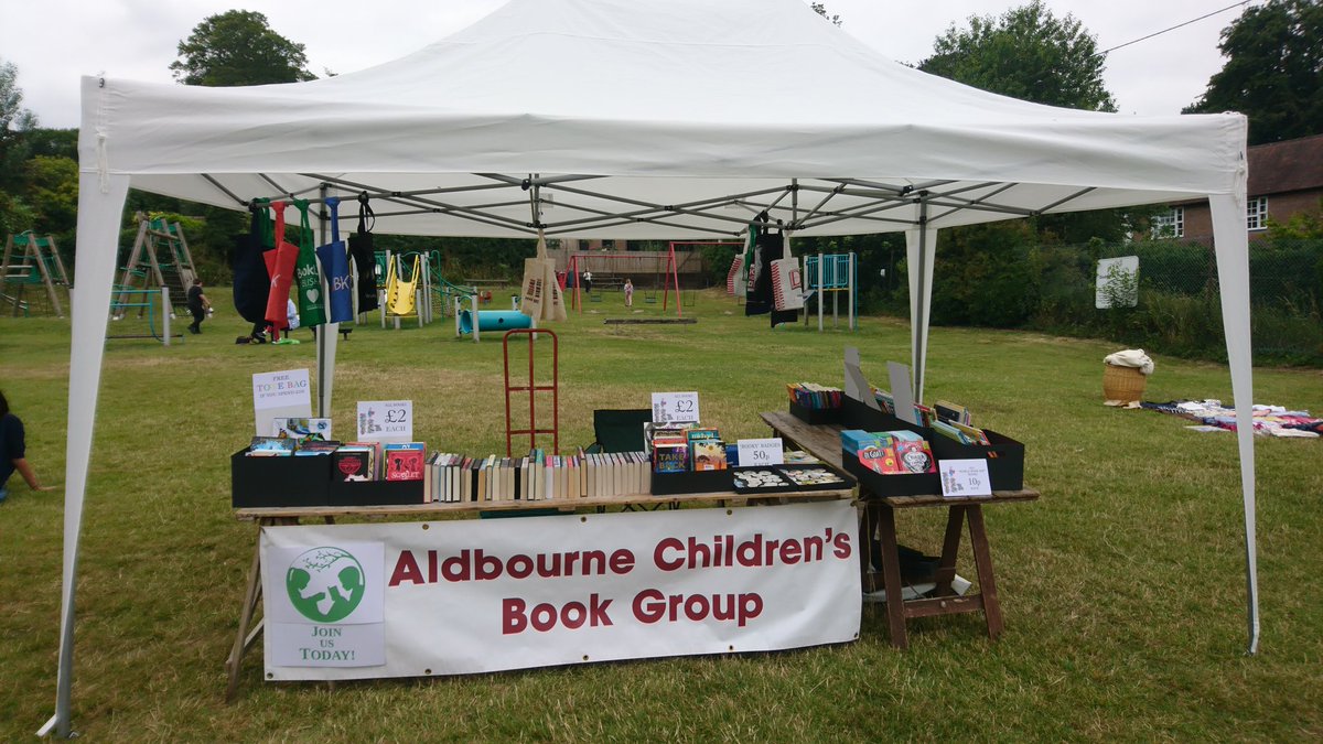 AldbourneCBG's tweet photo. For bargain books and bookish badges, come on down to the Scout hut! We'll be here until 3 o'clock with all the other stalls. https://t.co/qoTc6bkLnf