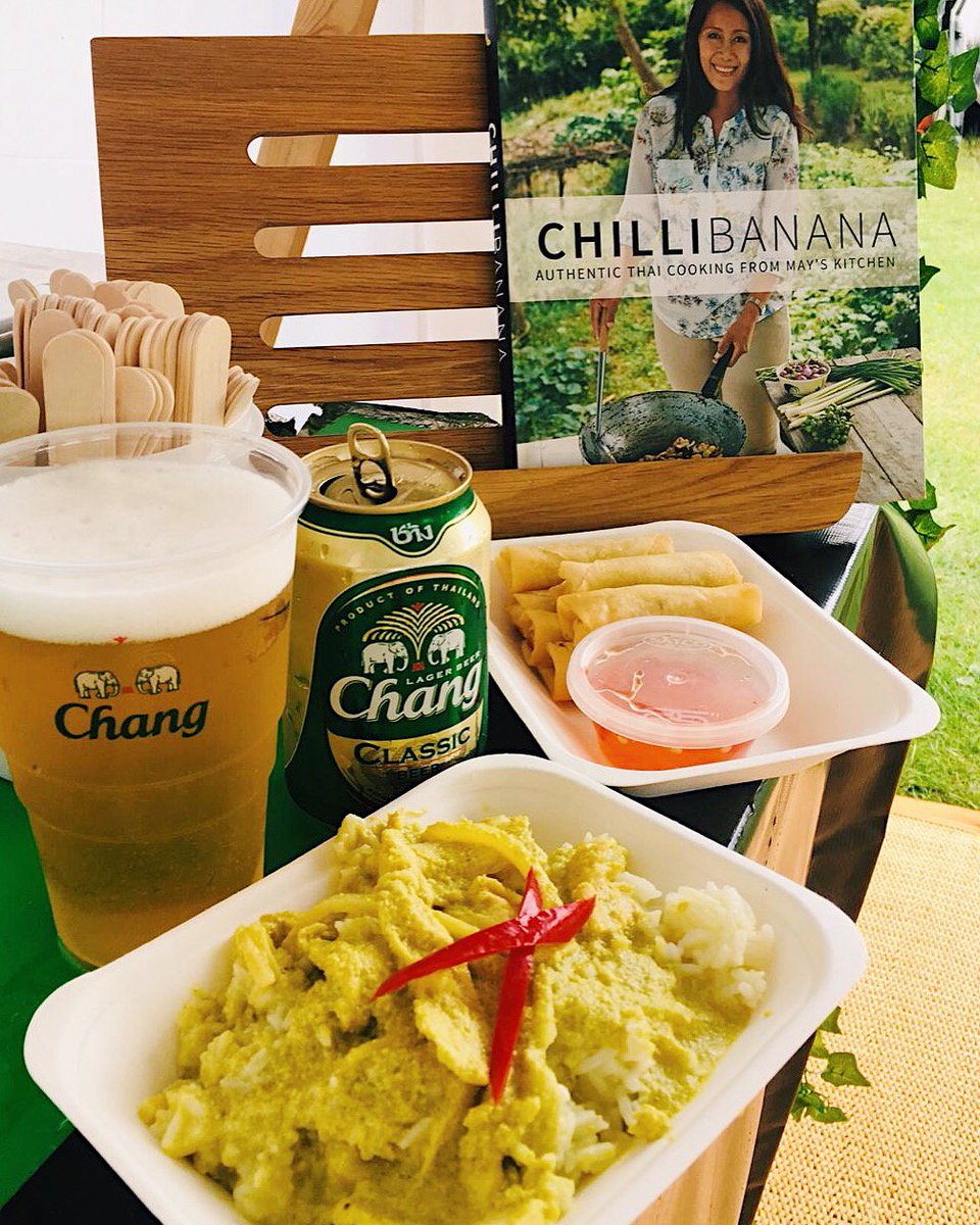 Day two of <a href="/foodiesfestival/">Foodies Festival</a> #TattonPark! Head over to our stand for an ice-cold #ChangBeer and #ChilliBanana’s vegetarian spring rolls and, spicy yet creamy, green chicken curry 🙌

#FoodiesFestival #ChangSensoryTrails #weekendplans