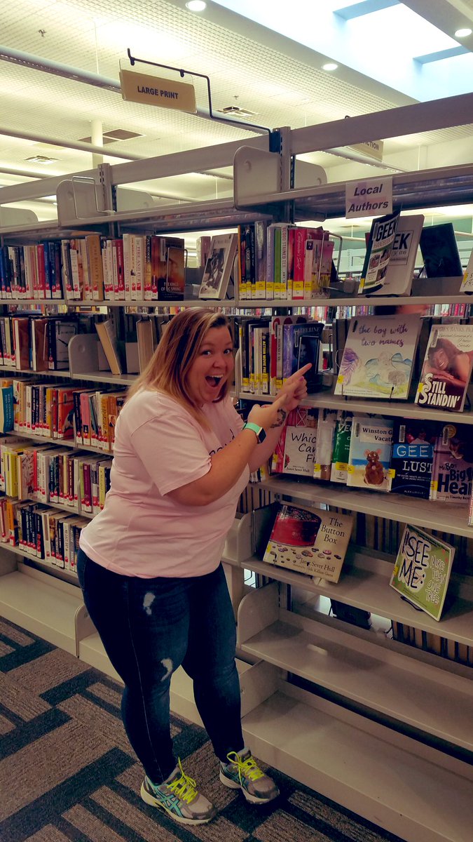 chelseybsimmon1's tweet photo. There is something exciting and magical about walking in to a local library and seeing your own book on display! #theboywithtwonames #localauthor #librariesrock #ondisplay #iwroteabook #openadoption https://t.co/RvUmKCeD1k