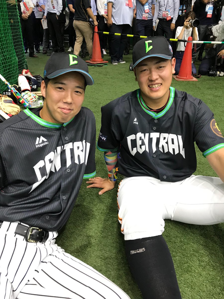 マイナビオールスターゲーム】特集・ #阪神 #青柳晃洋 投手と一緒