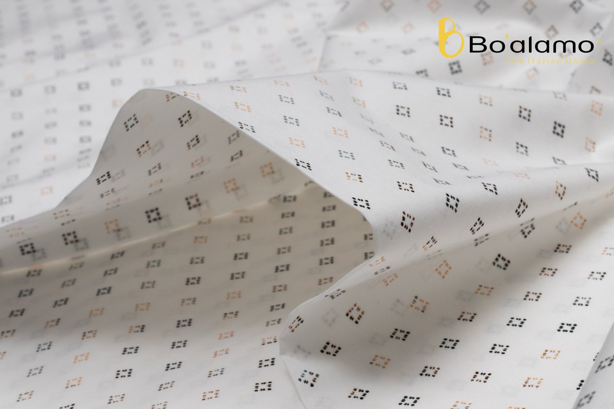 BoalamoFabric's tweet photo. Being a square keeps you from going round in circles!

An assemble of 100% Cotton print from Bo’alamo®.

Available at the leading tailor shops near you.

Shop now this fabric at https://t.co/iC8NDx5y1l

#ProudlyMadeInIndia #Boalamo #BoalamoFabrics #Fabric #Shirt https://t.co/1AKmtGSfTo