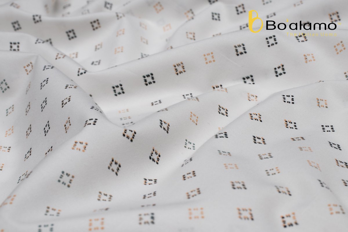 BoalamoFabric's tweet photo. Being a square keeps you from going round in circles!

An assemble of 100% Cotton print from Bo’alamo®.

Available at the leading tailor shops near you.

Shop now this fabric at https://t.co/iC8NDx5y1l

#ProudlyMadeInIndia #Boalamo #BoalamoFabrics #Fabric #Shirt https://t.co/1AKmtGSfTo