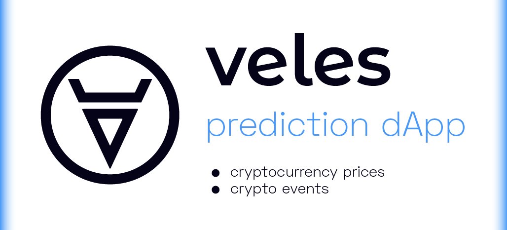 velesdapp's tweet photo. VELES - the first prediction #dApp on #EOS! 

With VELES you can make a bid on your favorite token future price against other users and get profit. More users against your bet - more profit you get

More details soon!

$EOS #blockchain #Dapps https://t.co/1B8d8HGKDY
