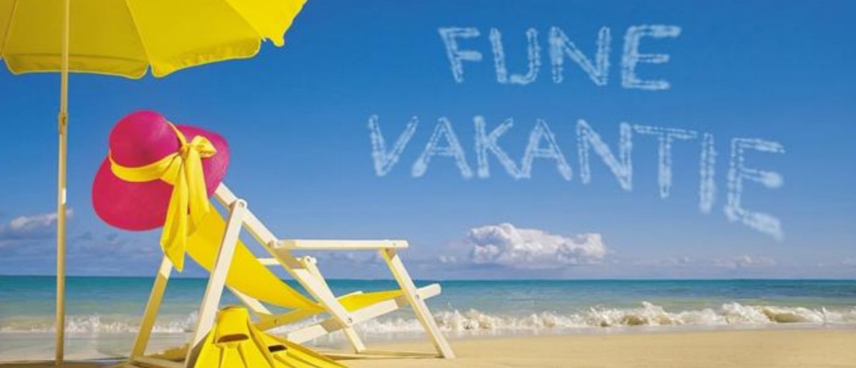 Fijne vakantie en tot 26 augustus.