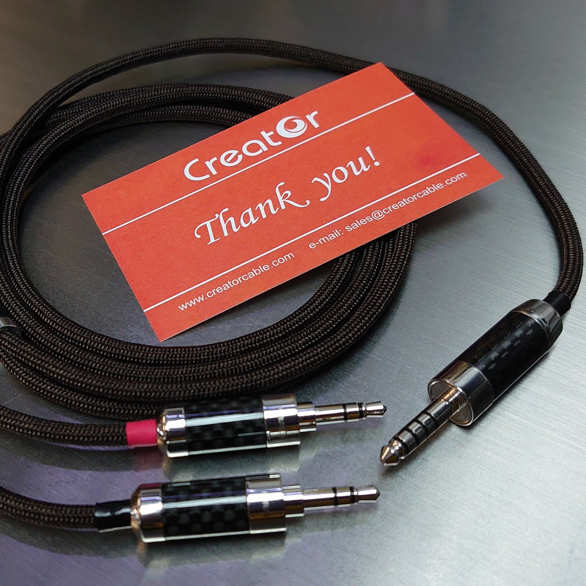 Midtiger_HK's tweet photo. Creator Cable Silver 4 Special edition 着弾した!
Victor HA-WM90 に想定した特注品だ
#CreatorCable https://t.co/jiW0dHNc2e