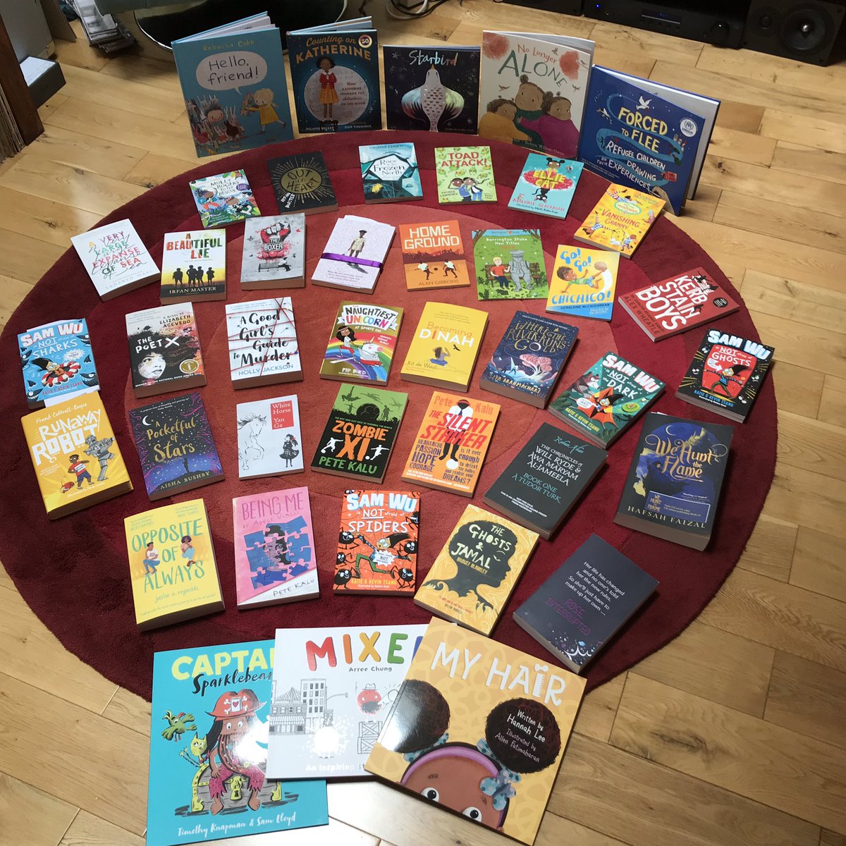 New books by / about ‘BAME’ folk from <a href="/hoperoadpublish/">HopeRoad</a> <a href="/HachetteKids/">Hachette Children's Group</a> @hodderchildrens <a href="/MacmillanKidsUK/">Macmillan Children's Books</a> <a href="/FaberChildrens/">Faber Children's</a> <a href="/BarringtonStoke/">Barrington Stoke</a> @EgmontUK <a href="/HotKeyBooks/">Hot Key Books ✨📚</a> <a href="/HarperCollinsCh/">HarperCollins Children's Books</a> for my #BeyondTheSecretGarden <a href="/BooksForKeeps/">Books for Keeps</a> column with <a href="/ksandsoconnor/">Karen Sands-O'Connor</a>. Thx all! #ReflectingRealities