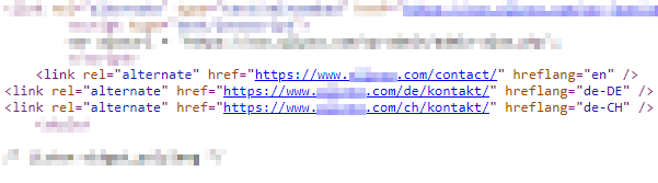 .<a href="/JohnMu/">John 🧀 ... 🧀</a> The search console is reporting excluded pages with: "Duplicate, submitted URL not selected as canonical"

It's an international site with proper Hreflang where the Swiss page gets excluded while the German page is indexed, see screenshot.

How to get all pages indexed?