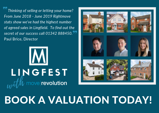 It's LINGFEST TODAY! We are very proud sponsors. Move Revolution East Grinstead & Lingfield have had an outstanding year! Well done Paul, Ross & Holly, find out the secret of our success call 0330 223 1000! #moverevolution #expertestateagents #expertlettingagent #fivestarservice