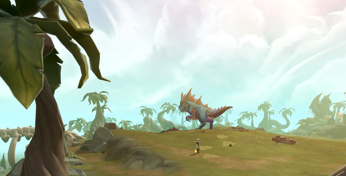 LOot is such a beautiful and mysterious island to explore♥️🦖well done <a href="/RuneScape/">RuneScape</a>!